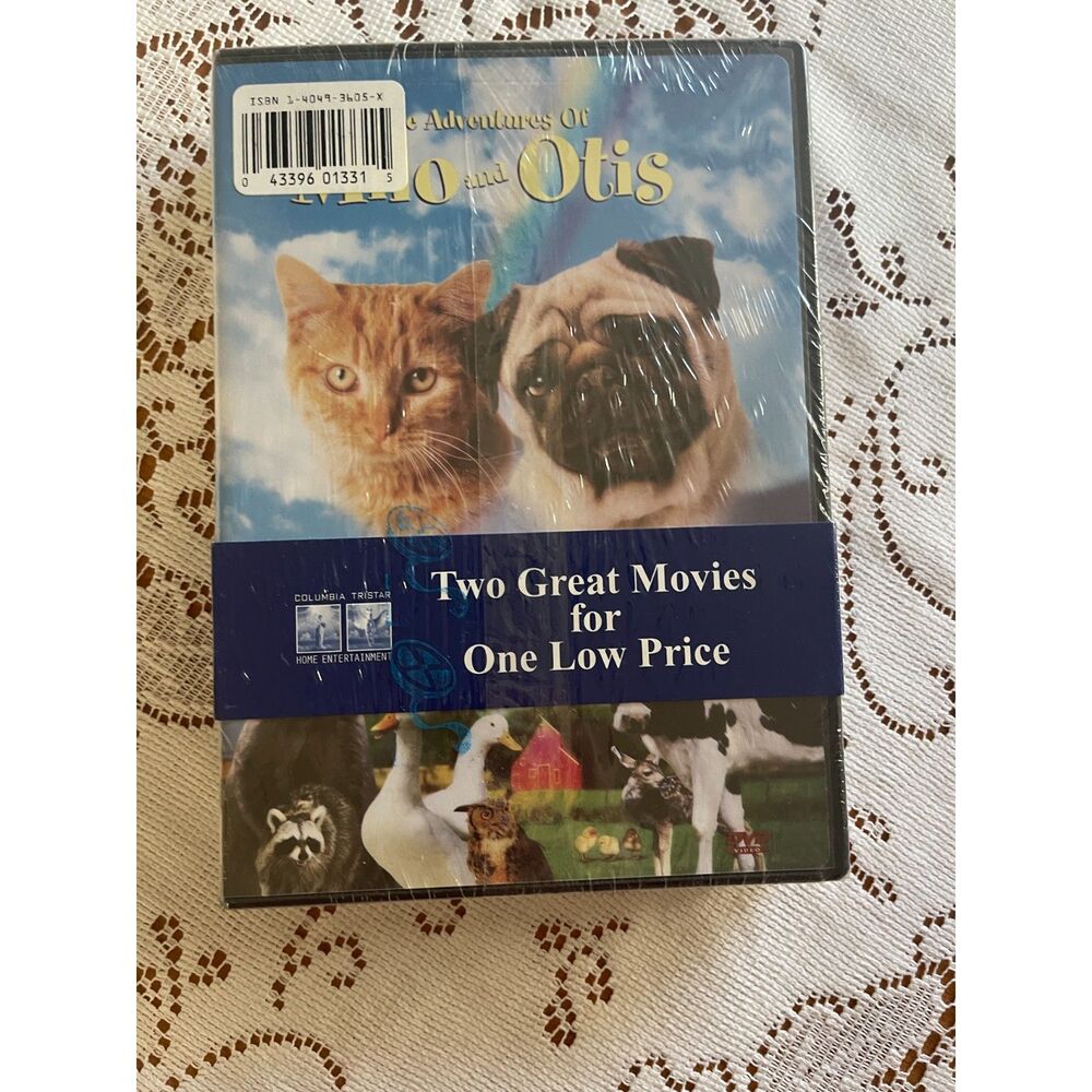 2 DVDs Milo Otis & Soccer Dog Movie NEW 2-Film Set, Kids Family Double Feature